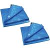 imageMytee Products 20X30 Blue Poly Tarp Tarpaulin Poly Cover Canopy with Grommets20 x 40
