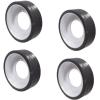 imageMytee Products 4 Pack JLG 2915012 NonMarking Rubber Scissor Lift TireWheel wBolt Holes for Indoor and Outdoor  Fits 1930ES 1230ES16 x 478