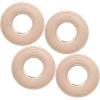 imageMytee Products 4 Pack SkyJack 112604 Scissor Lift Tires 200 x 8 Compatible with 3015 3215 3219 Model NonMarking Wheel Assembly4  Pack