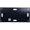 imageMytee Products 4 Pcs Ground Protection Mats  Black 2 x 8 Heavy Equipment Mats w 6 Pcs Single Connectors2 FT x 4 FT