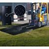 imageMytee Products 4 Pcs Ground Protection Mats  Black 2 x 8 Heavy Equipment Mats w 6 Pcs Single Connectors2 FT x 6 FT
