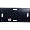 imageMytee Products 4 Pcs Ground Protection Mats  Black 2 x 8 Heavy Equipment Mats w 6 Pcs Single Connectors2 FT x 6 FT