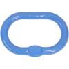 imageMytee Products 58 Inch Oblong Master Link for Chain ampamp Wire Rope Grade 100  WLL 7700 Lbs 35 Tons Blue  41 Safety Factor  Alloy Steel HeavyDuty Oval Master Link Ring for Lifting1