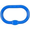 imageMytee Products 58 Inch Oblong Master Link for Chain ampamp Wire Rope Grade 100  WLL 7700 Lbs 35 Tons Blue  41 Safety Factor  Alloy Steel HeavyDuty Oval Master Link Ring for Lifting4
