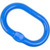 imageMytee Products 58 Inch Oblong Master Link for Chain ampamp Wire Rope Grade 100  WLL 7700 Lbs 35 Tons Blue  41 Safety Factor  Alloy Steel HeavyDuty Oval Master Link Ring for Lifting1