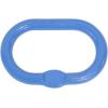 imageMytee Products 58 Inch Oblong Master Link for Chain ampamp Wire Rope Grade 100  WLL 7700 Lbs 35 Tons Blue  41 Safety Factor  Alloy Steel HeavyDuty Oval Master Link Ring for Lifting2