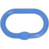 imageMytee Products 58 Inch Oblong Master Link for Chain ampamp Wire Rope Grade 100  WLL 7700 Lbs 35 Tons Blue  41 Safety Factor  Alloy Steel HeavyDuty Oval Master Link Ring for Lifting1