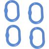 imageMytee Products 58 Inch Oblong Master Link for Chain ampamp Wire Rope Grade 100  WLL 7700 Lbs 35 Tons Blue  41 Safety Factor  Alloy Steel HeavyDuty Oval Master Link Ring for Lifting4