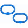 imageMytee Products 58 Inch Oblong Master Link for Chain ampamp Wire Rope Grade 100  WLL 7700 Lbs 35 Tons Blue  41 Safety Factor  Alloy Steel HeavyDuty Oval Master Link Ring for Lifting2