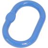 imageMytee Products 58 Inch Oblong Master Link for Chain ampamp Wire Rope Grade 100  WLL 7700 Lbs 35 Tons Blue  41 Safety Factor  Alloy Steel HeavyDuty Oval Master Link Ring for Lifting1