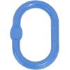 imageMytee Products 58 Inch Oblong Master Link for Chain ampamp Wire Rope Grade 100  WLL 7700 Lbs 35 Tons Blue  41 Safety Factor  Alloy Steel HeavyDuty Oval Master Link Ring for Lifting2