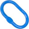 imageMytee Products 58 Inch Oblong Master Link for Chain ampamp Wire Rope Grade 100  WLL 7700 Lbs 35 Tons Blue  41 Safety Factor  Alloy Steel HeavyDuty Oval Master Link Ring for Lifting4