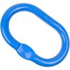 imageMytee Products 58 Inch Oblong Master Link for Chain ampamp Wire Rope Grade 100  WLL 7700 Lbs 35 Tons Blue  41 Safety Factor  Alloy Steel HeavyDuty Oval Master Link Ring for Lifting2