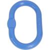 imageMytee Products 58 Inch Oblong Master Link for Chain ampamp Wire Rope Grade 100  WLL 7700 Lbs 35 Tons Blue  41 Safety Factor  Alloy Steel HeavyDuty Oval Master Link Ring for Lifting1