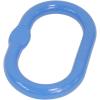imageMytee Products 58 Inch Oblong Master Link for Chain ampamp Wire Rope Grade 100  WLL 7700 Lbs 35 Tons Blue  41 Safety Factor  Alloy Steel HeavyDuty Oval Master Link Ring for Lifting1