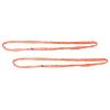 imageMytee Products 6 ft Purple Polyester Endless Round Sling 2600 LBS Vertical Capacity  2100 LBS Choker  5200 LBS Basket  Heavy Duty Endless Sling for Wrecker Recovery Lifting ampamp TowingOrange  Vertical Capacity 40 000 lbs