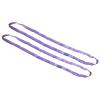 imageMytee Products 6 ft Purple Polyester Endless Round Sling 2600 LBS Vertical Capacity  2100 LBS Choker  5200 LBS Basket  Heavy Duty Endless Sling for Wrecker Recovery Lifting ampamp TowingPurple  Vertical Capacity 2 600 lbs