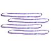 imageMytee Products 6 ft Purple Polyester Endless Round Sling 2600 LBS Vertical Capacity  2100 LBS Choker  5200 LBS Basket  Heavy Duty Endless Sling for Wrecker Recovery Lifting ampamp TowingPurple  Vertical Capacity 2 600 lbs