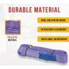 imageMytee Products 6 ft Purple Polyester Endless Round Sling 2600 LBS Vertical Capacity  2100 LBS Choker  5200 LBS Basket  Heavy Duty Endless Sling for Wrecker Recovery Lifting ampamp TowingPurple  Vertical Capacity 2 600 lbs
