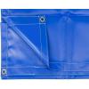 imageMytee Products 8 x 10 Heavy Duty Black 18oz Vinyl Utility Tarp Waterproof Multipurpose Cars Boats Campers Pool Cover TentBlue
