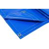 imageMytee Products 8 x 10 Heavy Duty Black 18oz Vinyl Utility Tarp Waterproof Multipurpose Cars Boats Campers Pool Cover TentBlue