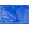 imageMytee Products 8 x 10 Heavy Duty Black 18oz Vinyl Utility Tarp Waterproof Multipurpose Cars Boats Campers Pool Cover TentBlue