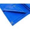 imageMytee Products 8 x 10 Heavy Duty Black 18oz Vinyl Utility Tarp Waterproof Multipurpose Cars Boats Campers Pool Cover TentBlue