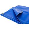 imageMytee Products 8 x 10 Heavy Duty Black 18oz Vinyl Utility Tarp Waterproof Multipurpose Cars Boats Campers Pool Cover TentBlue