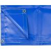 imageMytee Products 8 x 10 Heavy Duty Black 18oz Vinyl Utility Tarp Waterproof Multipurpose Cars Boats Campers Pool Cover TentBlue