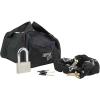 imageMytee Products Anti Cut Security Chain and Lock Kit  3 Foot x 38 Inch Thick Hardened Chain for Bikes Containers Trailers ATVs Motorcycles with Cut Proof Lock ampamp Carrying Case38 x 3ft
