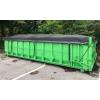 imageMytee Products Mytee Product 12 x 20 18oz Vinyl RollOff Dumpster Tarp Waterproof Container Cover 15yd Vinyl tarp12 x 26