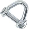 imageMytee Products Web Sling Shackle  2quot wQuick Pin 8000 lbs WLL White Blue Zinc for Recovery Straps Auto Hauling Towing2  Pack
