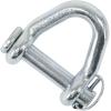 imageMytee Products Web Sling Shackle  2quot wQuick Pin 8000 lbs WLL White Blue Zinc for Recovery Straps Auto Hauling Towing4  Pack