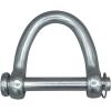 imageMytee Products Web Sling Shackle  4quot wQuick Pin 13000 lbs WLL White Blue Zinc for Recovery Straps Auto Hauling Towing4  Pack