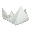 imageMytee Products White 7 x 7 Ceiling Leak Drain Tarp  Vinyl Coated Material Roof Leak Drip Diverter Waterproof Drainage Tarp with Heavy Duty Grommets in Each Corner  Easy Hanging and ReusableWhite