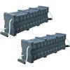 image6quotx7quotx24quot Black Cribbing Block Stacker with Interlocking ampamp NonSlip Surface  High Density Polymer Material Used to Stabilize Loads ampamp Support Heavy Objects2  Pack