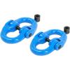 imageMytee Products 2 Pack Grade 100 12quot Forged Alloy Steel Hammerlock Coupling Link  Blue 15000 lbs Working Load Limit  Heavy Duty G100 Connecting HammerLink2  Pack