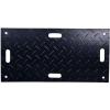 imageMytee Products 4 Pcs Ground Protection Mats  Black 2 x 8 Heavy Equipment Mats w 6 Pcs Single Connectors2 FT x 4 FT
