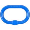imageMytee Products 58 Inch Oblong Master Link for Chain ampamp Wire Rope Grade 100  WLL 7700 Lbs 35 Tons Blue  41 Safety Factor  Alloy Steel HeavyDuty Oval Master Link Ring for Lifting1