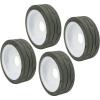 imageMytee Products SkyJack 158437 Scissor Lift Tires 12 x 4 Plain Model  SJIII3219 SJIII3015 SJIII3215 SJIII3019  NonMarking Wheel Assembly12 x 4 4  Pack