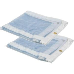 imageMytee Products 10 x 15 Clear Vinyl Tarp  24 MIL Thick HeavyDuty Waterproof Vinyl Tarpaulin with Grommets UV ampamp Fire Retardant  Cold Weather Resistant Cover for Outdoor2