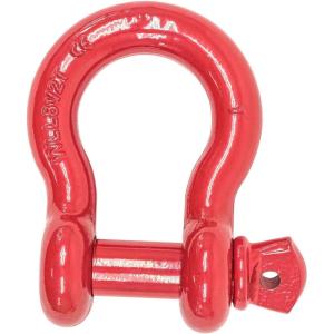 imageMytee Products 118quot Anchor Shackle Forged Carbon Steel wAlloy Screw Pin WLL  950 Tons 19000 lbs Double Rust Protection Heavy Duty D Ring Shackle for Towing Rigging ampamp Vehicle Recovery 2 Pack8  Pack