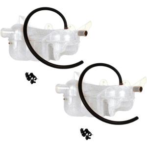 imageMytee Products 2 Pack Coolant Reservoir Tank Compatible with International 4100 4400 DT466 DT530 Engine Models  Engine Coolant Expansion Tank Replaces 2602935C 6035110 2039390C3 2602935C912  Pack