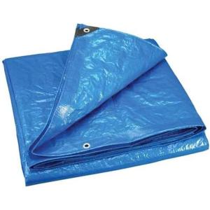 imageMytee Products 20X30 Blue Poly Tarp Tarpaulin Poly Cover Canopy with Grommets20 x 30