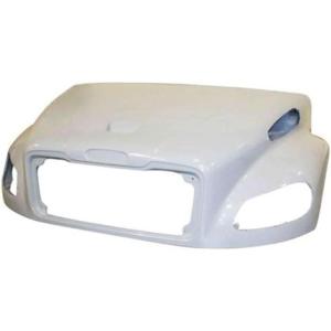 imageMytee Products 39quot Fiberglass Hood Compatible with Freightner M2 106 20082024  Heavy Duty Hood Panel for Trucks Replaces OEM A1714802000 A1715459002 A1715462005 A1716903000 A1718196004