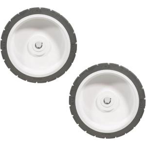 imageMytee Products 4 Pack Haulotte 2820302890 Scissor Lift Tires 15quotx5quot Plain Indoor NonMarking Wheel2  Pack