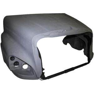 imageMytee Products 50quot Fiberglass Hood Compatible with Freightner Cascadia 20082020  Heavy Duty Hood Panel for Trucks Replaces OEM A1715340003 A1715340004 A1715340000 A1715340001 A1715340004