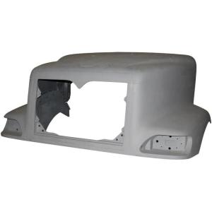 imageMytee Products 595quot Fiberglass Hood Compatible with International 9100 SBA 19981999 ampamp 9200 SBA 19931995 ampamp 19972000  Heavy Duty Hood Panel for Trucks Replaces OEM 3501142C 3521968C