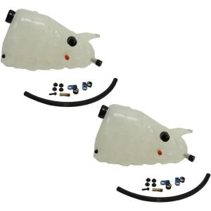 imageMytee Products 6035105 Engine Coolant Reservoir Tank Compatible with International ProStar 9900i 5900 9200 20032018  Coolant Overflow Expansion Tank with Sensor Replaces 2591620C912  Pack