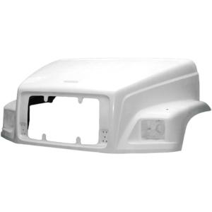 imageMytee Products 60quot Fiberglass Hood Compatible with International 9400i SBA 20002008  Heavy Duty Hood Panel for Trucks Replaces OEM 3551825C 3551825C95 IH3551825C